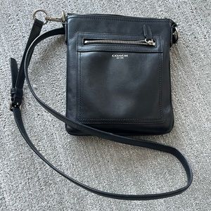 Coach black crossbody